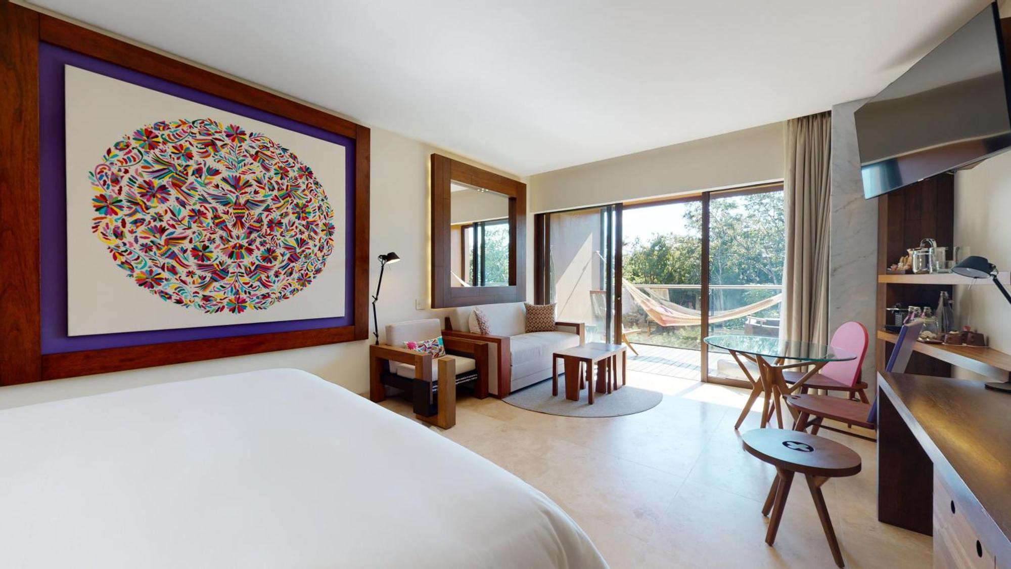 Hotel Xcaret Arte - All Parks All Fun Inclusive - Adults Only Playa del Carmen Eksteriør bilde A room at the hotel