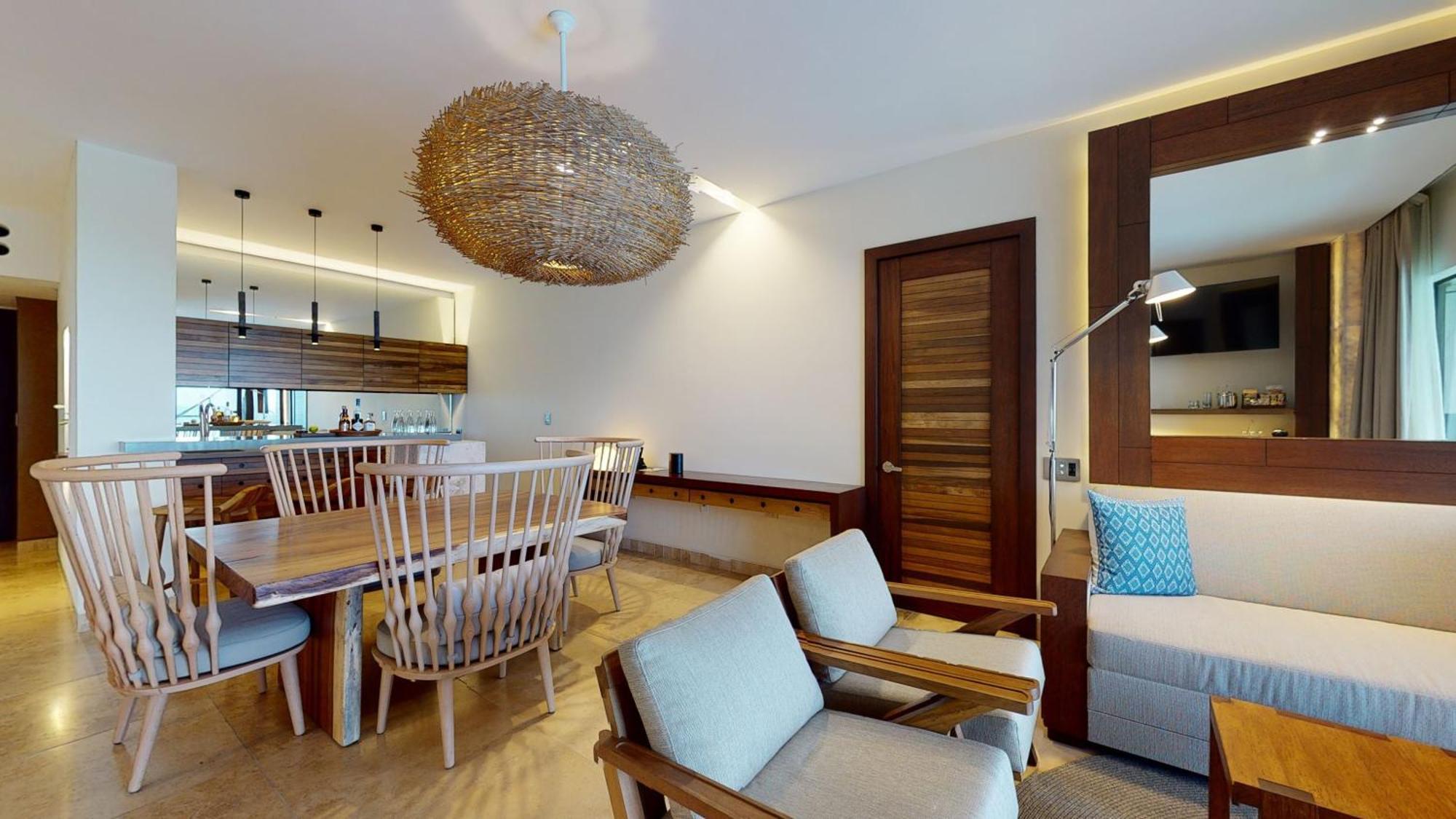 Hotel Xcaret Arte - All Parks All Fun Inclusive - Adults Only Playa del Carmen Eksteriør bilde A living room at the resort